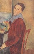 Autoportrait (mk38) Amedeo Modigliani